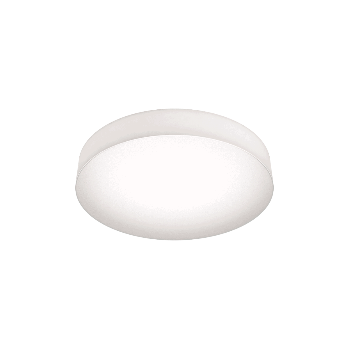VOL, Wand- und Deckenleuchte, D= 450 mm, 6750 lm, 3000/3500/4000 K, opal, weiss, DALI-2